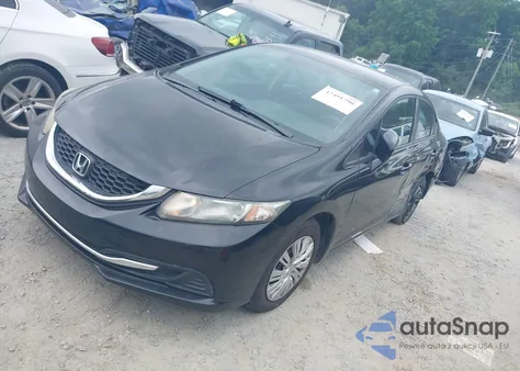 2015 Honda Civic Lx из США, поврежденный, VIN 19XFB2F51FE095221